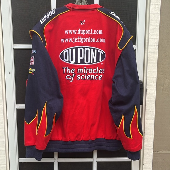 Jeff Gordon #24 Dupont Flames Specialty Racing Jacket Mens 2XLarge NASCAR Rare❣️ - Picture 3 of 3